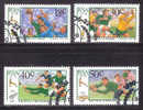 SOUTH AFRICA 1989 CTO Stamp(s) Rugby 775-778 #3601 - Rugby