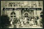 80 - LE CROTOY - CARTE PHOTO - Société Plage Le Crotoy 1923 - Le Crotoy