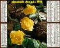 Calendrier-Almanach, 1978, OISE, Illustration : BOUQUETS FLORAUX (OBERTHUR)) - Grossformat : 1971-80