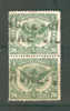 Paire Timbres Chemin De Fer Cachet De FORTUNE 1919 Griffe HAVRE - VILLE  --  3/102 - Other & Unclassified