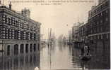 VILLENEUVE SAINT GEORGES - La Grande Crue De La Seine (Janvier 1910). La Gare - Villeneuve Saint Georges
