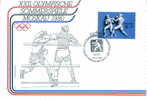 BOXE FDC URSS 1980 JEUX OLYMPIQUES DE MOSCOU - Boxing