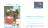 BOBSLEIGH ENTIER POSTAL ROUMANIE SPORTS D'HIVER - Winter (Other)
