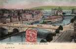 SUI GENEVE St Gervais Et Les Ponts De La Ville, Colorisée, Ed GLM 86, 1905 - GE Genf