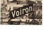 38- VOIRON -  16 Mini-vues En Une Carte - Voiron