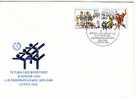 1983  VOLLEY-BALL   FDC    DDR  (Germany ) - Voleibol