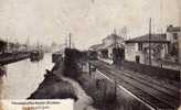 Varangéville-St-Nicolas     La Gare Et Le Pont - Saint Nicolas De Port