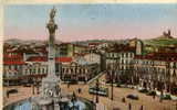 MARSEILLE  -  Place Castellane, La Fontaine Cantini     (colorisée, Des Années 20/30 Environ) - Castellane, Prado, Menpenti, Rouet