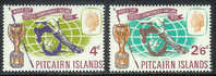 PITCAIRN 1966 MNH Stamp(s) World Cup 60-61 #4712 - 1966 – England