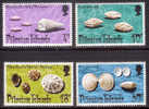 PITCAIRN 1974 Mint Hinged Stamp(s) Shells 137-140 #4729 - Coneshells