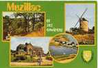 56015 MUZILLAC Et Ses Environs - 4 Vues + Blason !! - Muzillac