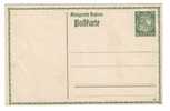 Entier Postal BAYERN Neuf - Postwaardestukken