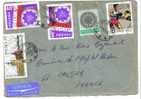 Lettre De Pologne Pour La France 1972 - Boxe - Covers & Documents