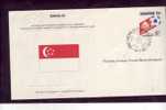 SINGAPOUR  FDC  Cup 1982   Football  Soccer  Fussball - 1982 – Espagne