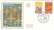 FDC 72  - 1  Env. Obl. Strasbourg - 1972