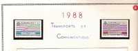 FRANCE EUROPA 1988 NEUFS 1er Choix (2531/2532 Yt) Cote 5.80 € (2005) - 1988
