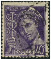 Pays : 189,03 (France : 3e République)  Yvert Et Tellier N° :  413 (o) - 1938-42 Mercure