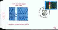 FDC N° 749 Ordi Du 13-4-1985 - COB 2167 - Cachet De 8200 Brugge - 100ème Anniversaire De La Fondation Du Parti Ouvrier B - 1981-1990