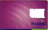 CORPS DE CARTE GSM MALAISIE MAXIS MOBILE - Nachladekarten (Handy/SIM)