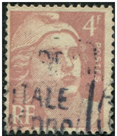 Pays : 189,06 (France : 4e République)  Yvert Et Tellier N° :  718 (o) - 1945-54 Marianne De Gandon