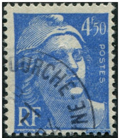 Pays : 189,06 (France : 4e République)  Yvert Et Tellier N° :  718 A (o) - 1945-54 Maríanne De Gandon