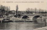 CHARENTON - Le Pont Et Le Débarcadère Des Bateaux Parisiens - Charenton Le Pont