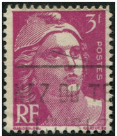 Pays : 189,06 (France : 4e République)  Yvert Et Tellier N° :  806 (o) - 1945-54 Marianne Of Gandon