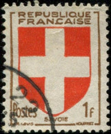 Pays : 189,06 (France : 4e République)  Yvert Et Tellier N° :  836 (o) - 1941-66 Coat Of Arms And Heraldry