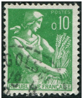 Pays : 189,07 (France : 5e République)  Yvert Et Tellier N° : 1231 (o) - 1957-1959 Mietitrice