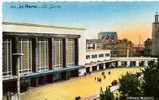 LE HAVRE  -  La Gare     (carte Colorisée Devant Dater Des Années 1920/1930) - Station