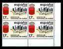 ESPAGNE - Y.&T. - Bloc De Quatre - Coin De Feuille : 2394** - Timbres