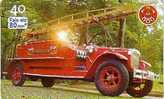 BRESIL CAMION POMPIERS 40U SUPERBE - Firemen