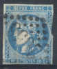 Lot N°3528  N°46B   20c Bleu, Coté 25 Euros - 1870 Emission De Bordeaux