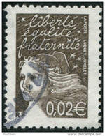 Pays : 189,07 (France : 5e République)  Yvert Et Tellier N° : 3444 (o) - 1997-2004 Marianne Of July 14th