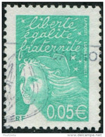 Pays : 189,07 (France : 5e République)  Yvert Et Tellier N° : 3445 (o) - 1997-2004 Marianne Of July 14th