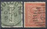 Lot N°3634  N°12-13, Coté 2.50 Euros - Oblitérés