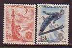 L3082 - TCHECOSLOVAQUIE Yv N°790/91 ** SPORT - Unused Stamps