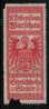 POLAND 1917 WW1 GERMAN OCCP´N MATCH TAX REVENUE - Revenue Stamps