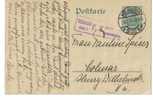 CP De Mulhouse 1916 - Cachet De Censure - Altri & Non Classificati