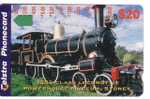 LOCOMOTIVE ( Australia Old Card) * Train Tren Zug Treno Trein Railway Chemin De Fer Ferrocarril Eisenbah - Australie