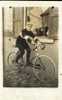 Fontaine-l'Evêque -Jeune Cycliste ( Carte-photo ) - Fontaine-l'Eveque