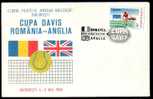 Covers With Tennis Cupa Davis 1990 Romania--England. - Tennis