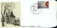 0315 - Enveloppe Cob 1375 - Statuette D´ancêtre Des Lulua - Kasaï - 1961-1970