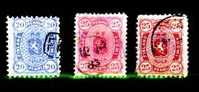 FINLANDE - Y.&T. - 16a - 17 - 17a  -  Cote 35 € - Stamps