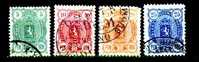 FINLANDE - Y.&T. - 39 (B) - 30 (B) - 31 (A) - 32 (A)  -   Cote 2,20 € - Briefmarken