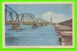 SAULT STE. MARIE, ONTARIO - INTERNATIONAL BRIDGE - PECO - - Sonstige & Ohne Zuordnung