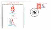 Cachet JO Abertville 1992 - Ski Slalom - Inverno1992: Albertville