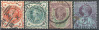 Lot N°3661  N°91-92-93-95,  Coté 6 Euros - Used Stamps