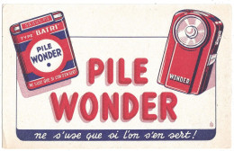 Buvard Pile Wonder - Piles