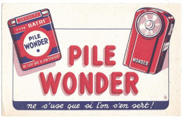 Buvard Pile Wonder - Batterijen